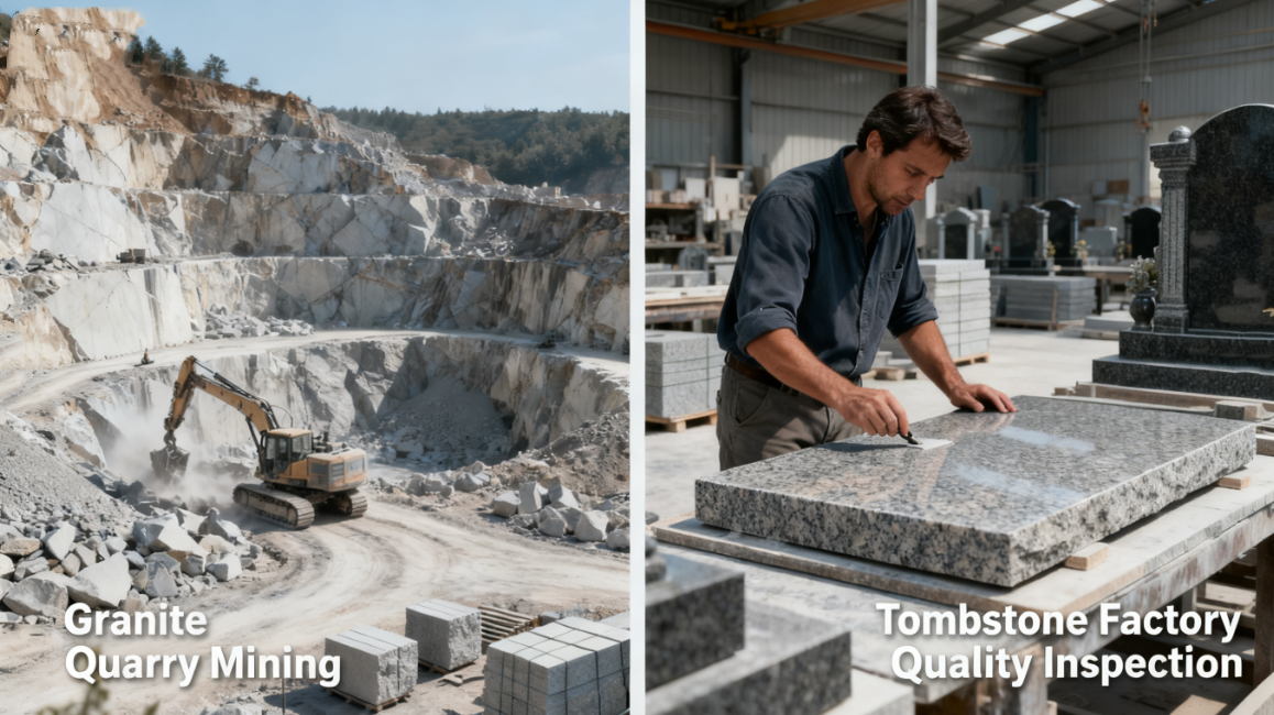 Adakah batu nisan granit lebih baik atau batu nisan marmar?
