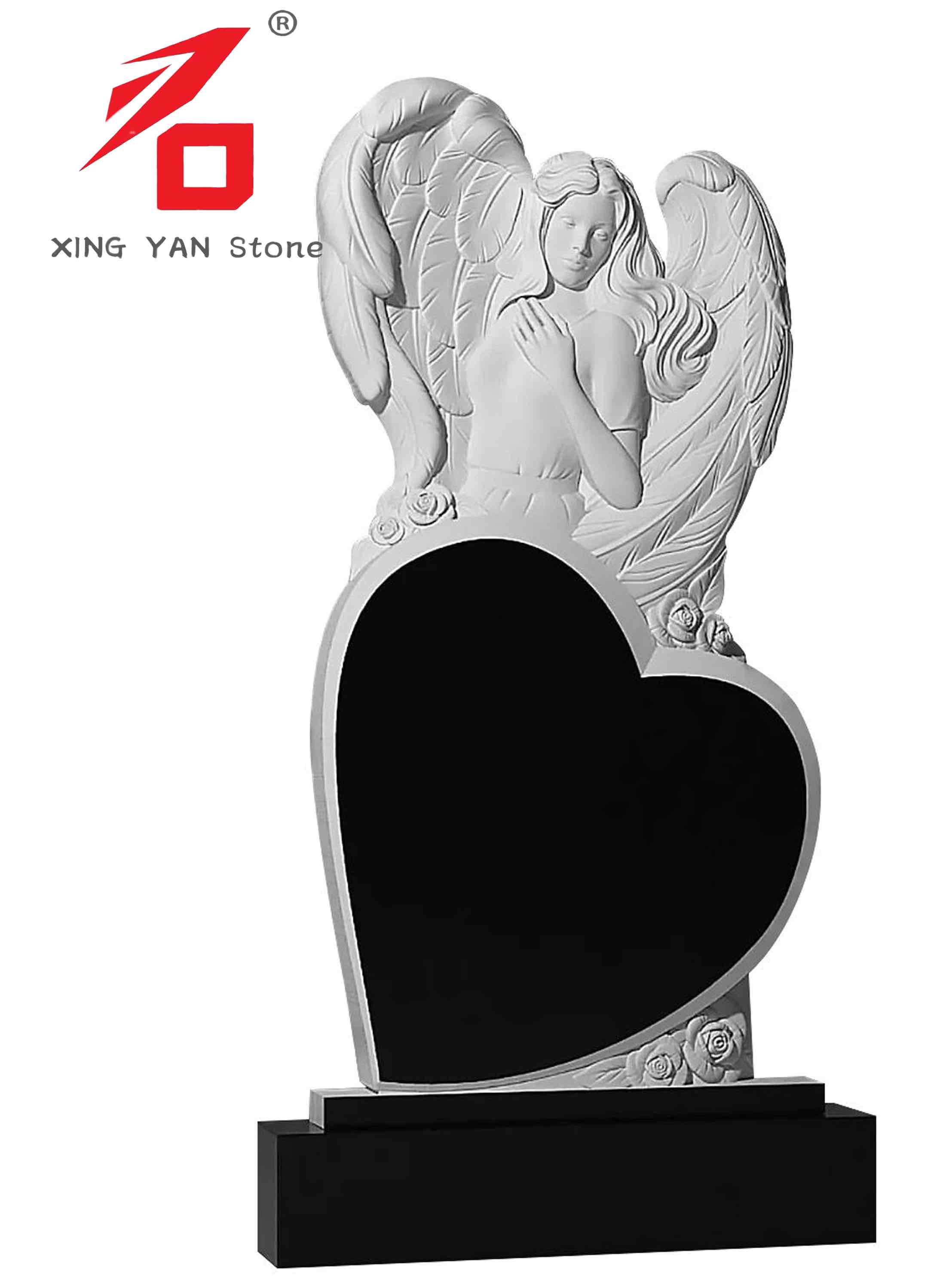 Monumen Berdiri Malaikat Malaikat Malaikat Hitam