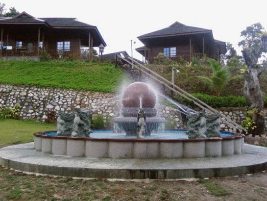 China Xingyan Stone Ukiran Feng Shui Ball Fountain (Corak Naga)