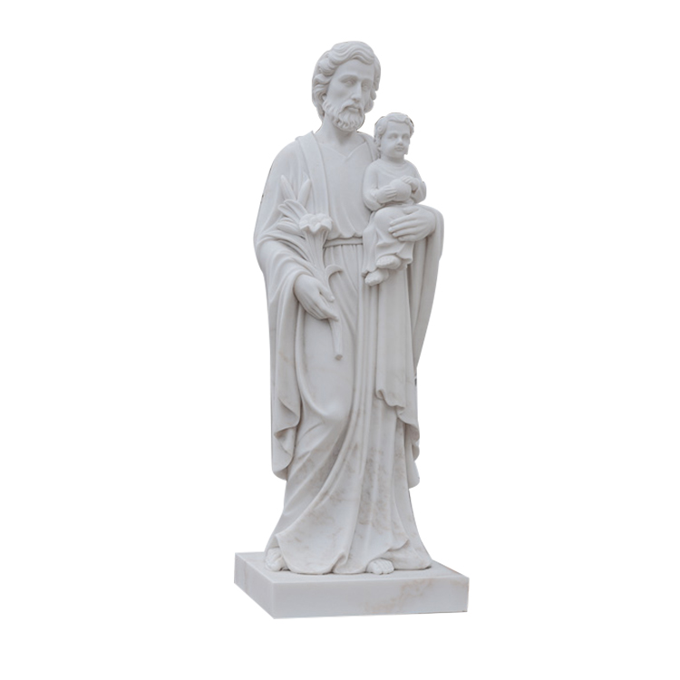 Saint Joseph Dengan Patung Marmar Bayi