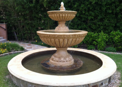 Xingyan Double-Tier Fountain Stone-Style Europe